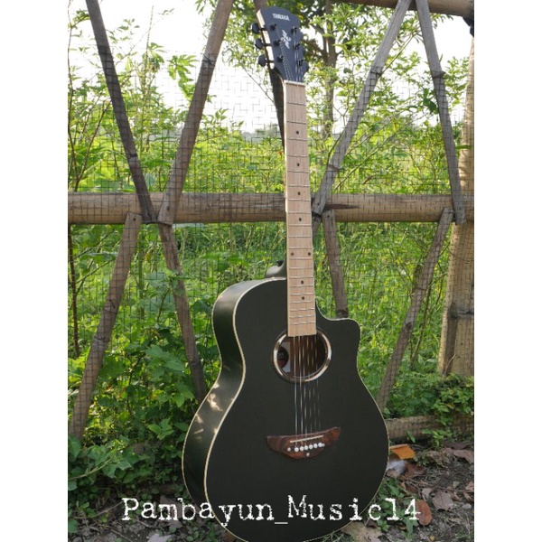 GITAR AKUSTIK YAMAAHA APX 500ii Custom GRATIS PACKING KAYU