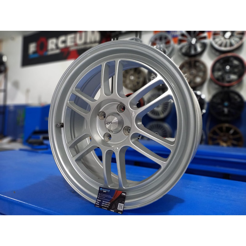 VELG MOBIL HSR KUMAMOTO 60423 R17X7 H4x100 ET40 SILVER
