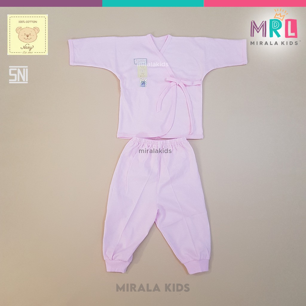 Promo Nary Kimono Bayi dan Celana - Setelan Kimono Lengan Panjang Summer Tone SNI