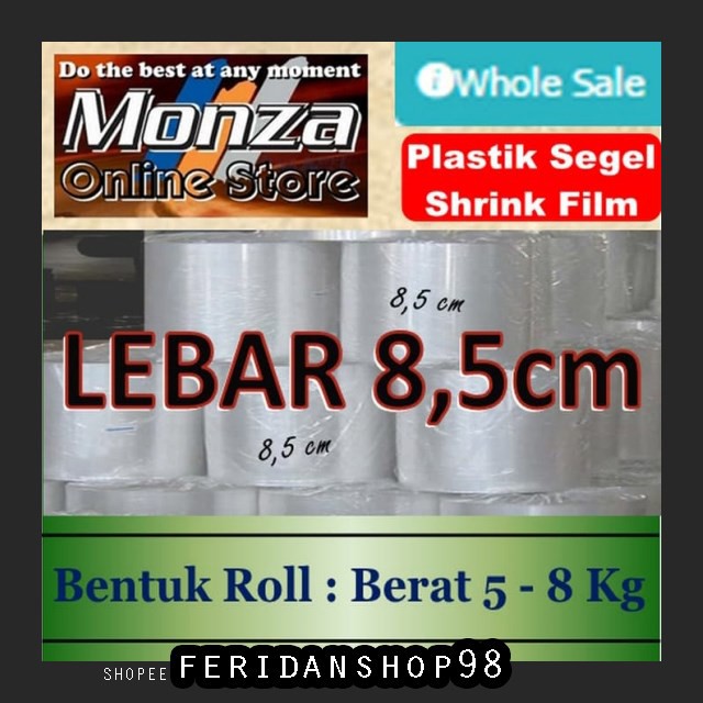 

BT733 PLASTIK SEGEL 8 5CM BEST X 50M SHRINK FILM BY FERIDANSHOP98