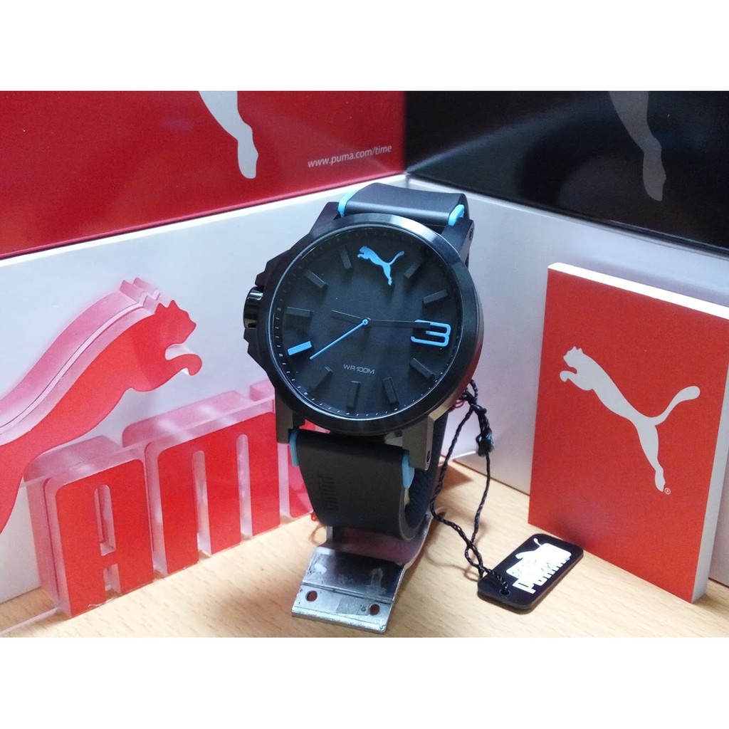 HITS LIST PRODUK Jam Tangan Pria Puma PU102941002 Ultrasize Analog Display Blue Sport