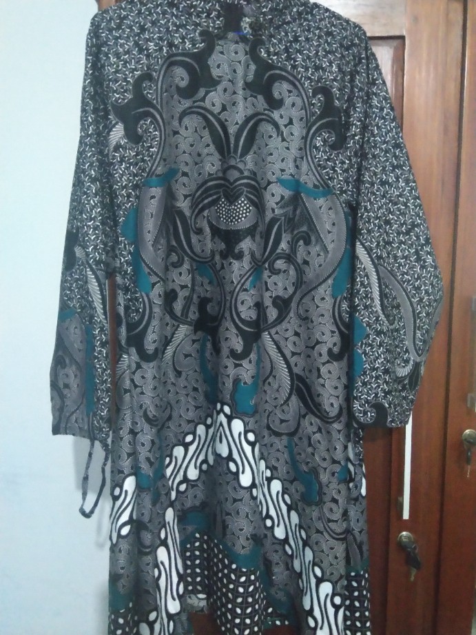 Terlaris Serut Genes Jelita Tunic Navbor Yelbor Whitbor Creambor Tunik Batik Modern Hrb030 Dolbi Dob