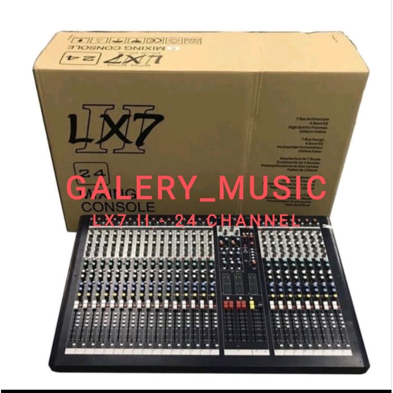Mixer Audio Soundcraft LX7 II - 24channel