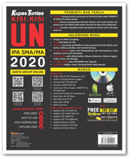 Buku Kupas Tuntas Kisi Kisi Un Usbn Sma Ipa 2020 Hots Unbk Unkp Best Seller The King Shopee Indonesia