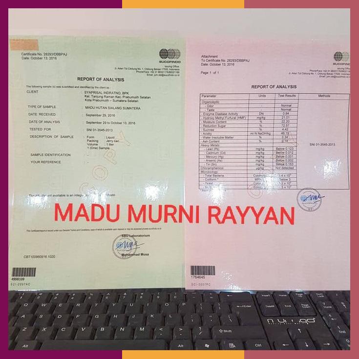 

Madu Sialang Riau, Murni 500 Gr