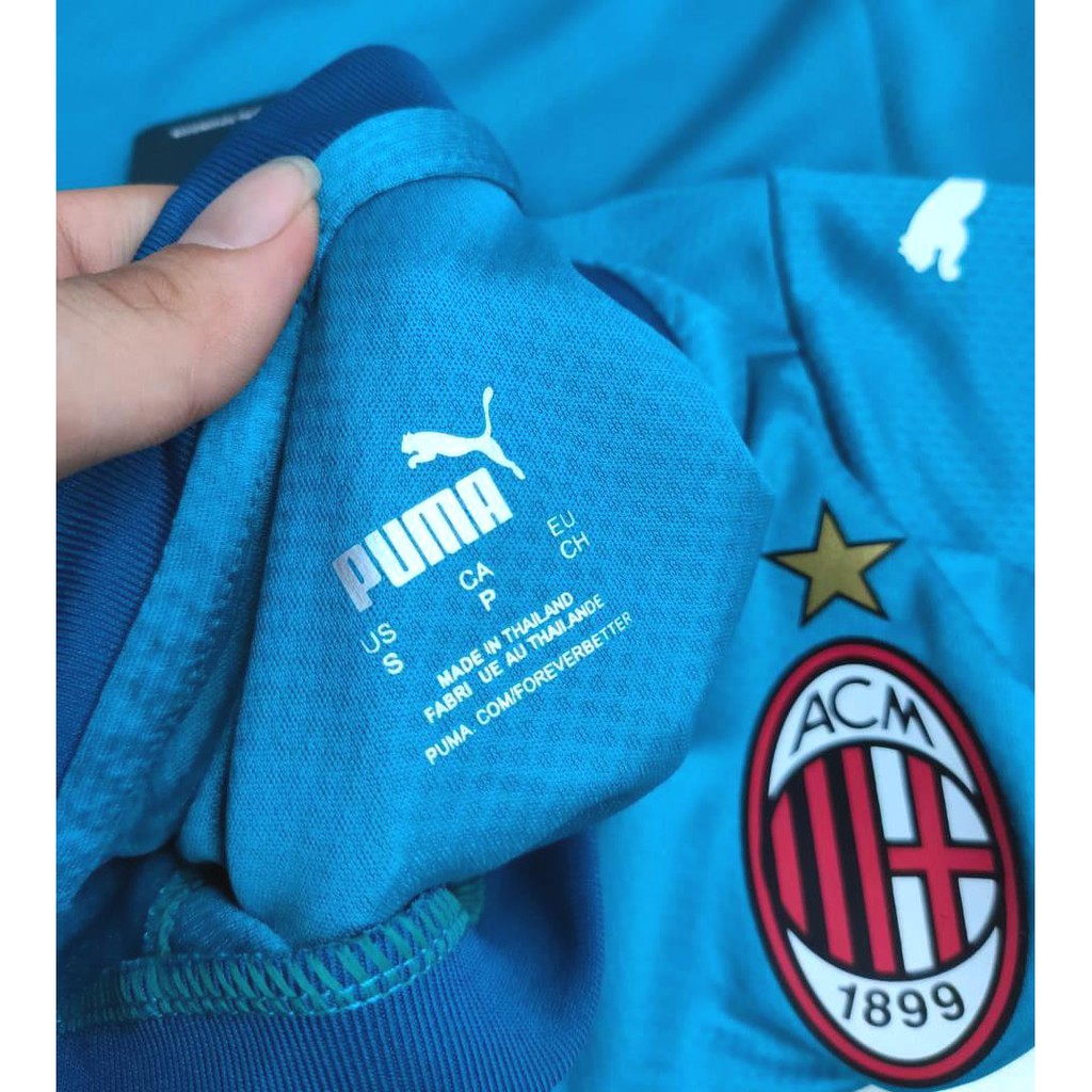 HQ PLAYER ISSUE EVOKNIT - JERSEY BOLA MILAN 3RD THIRD 2020-2021 EVOKNIT HQ IMPORT