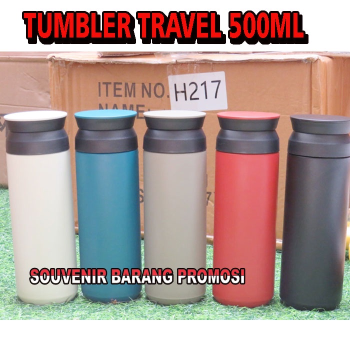 TUMBLER  JAPAN HOCK- TUMBLER STAINLESS TRAVER-TUMBLER STAINLESS 500ML-TUMBLER POLOS CUSTOM