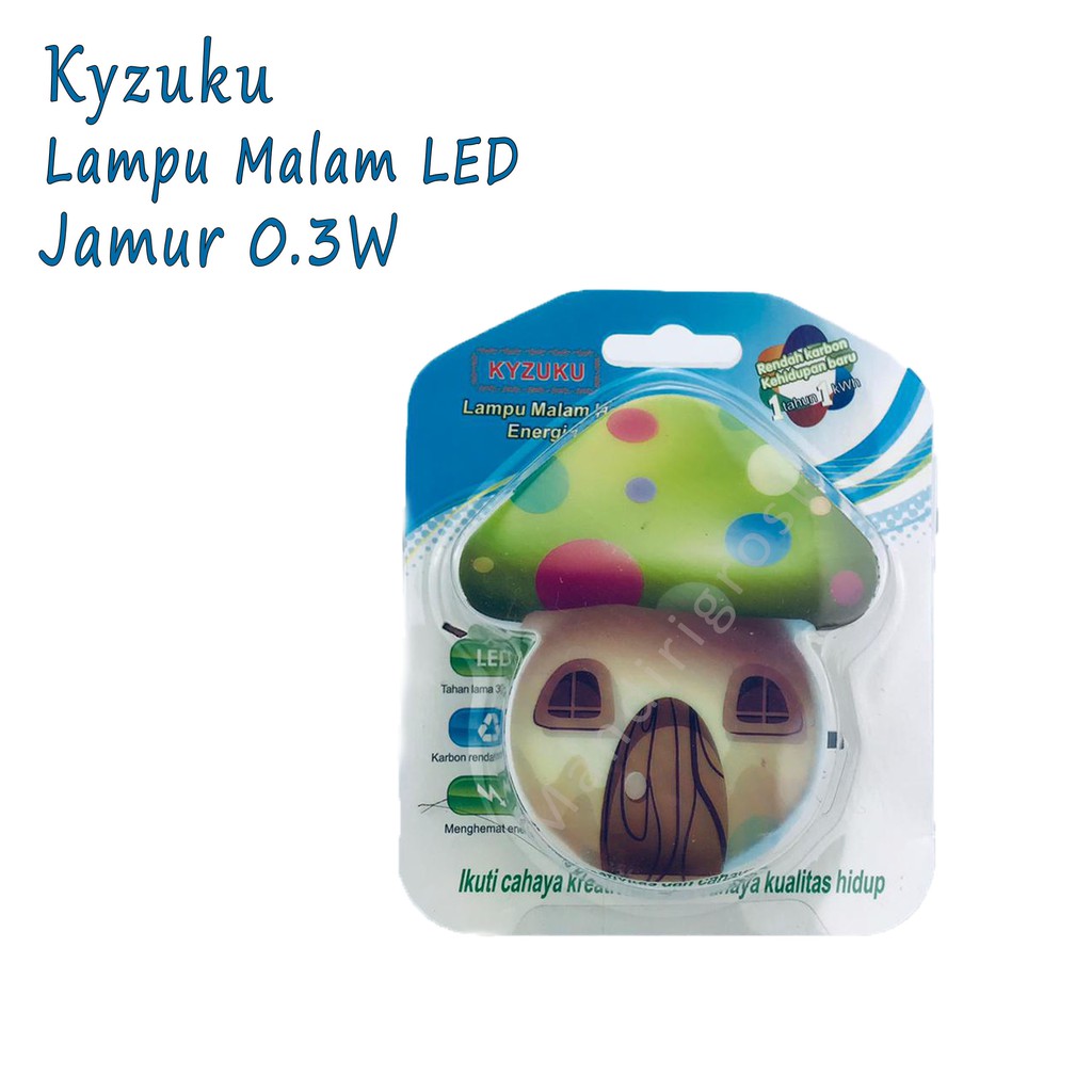 Lampu Tidur * LED * Kyzuku * Jamur * KZ-126