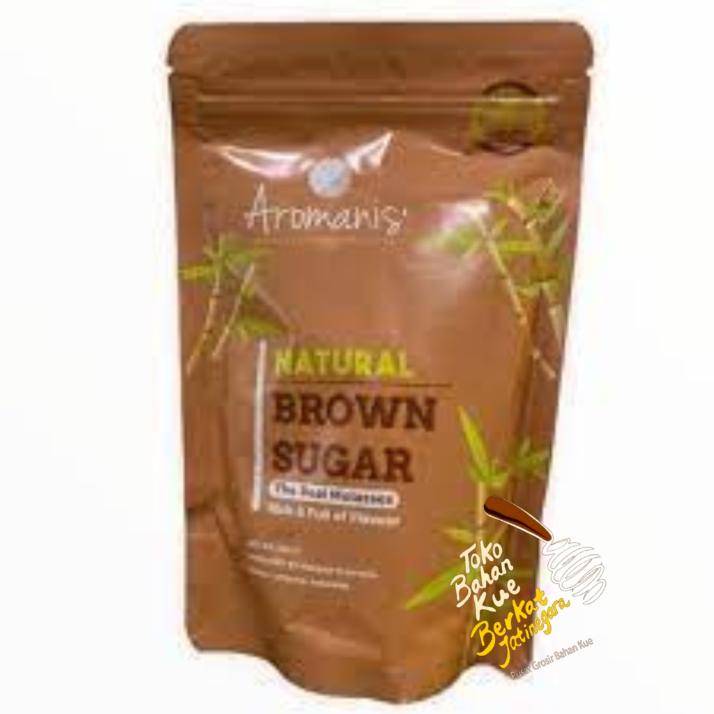 

AROMANIS NATURAL BROWN SUGAR 250 GR / GULA MERAH / PCS