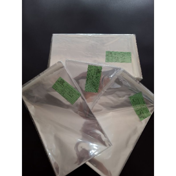 

100 lembar Plastik Opp Seal Ukuran 15,5 cm (Panjang 20, 24 dan 27)