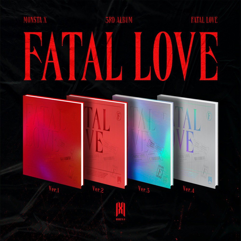 [ READY STOK ] MONSTA X 3RD ALBUM FATAL LOVE SEALED HARGA SUDAH INCLUD PACKING