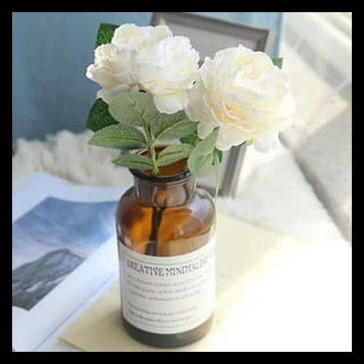 Bunga Mawar Artificial Artifisial Palsu Flower Dekorasi Kamar