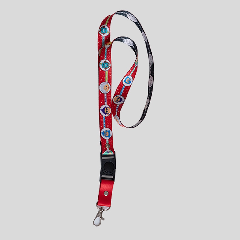 

Lanyard Kiko and Friends Red Name 20mm