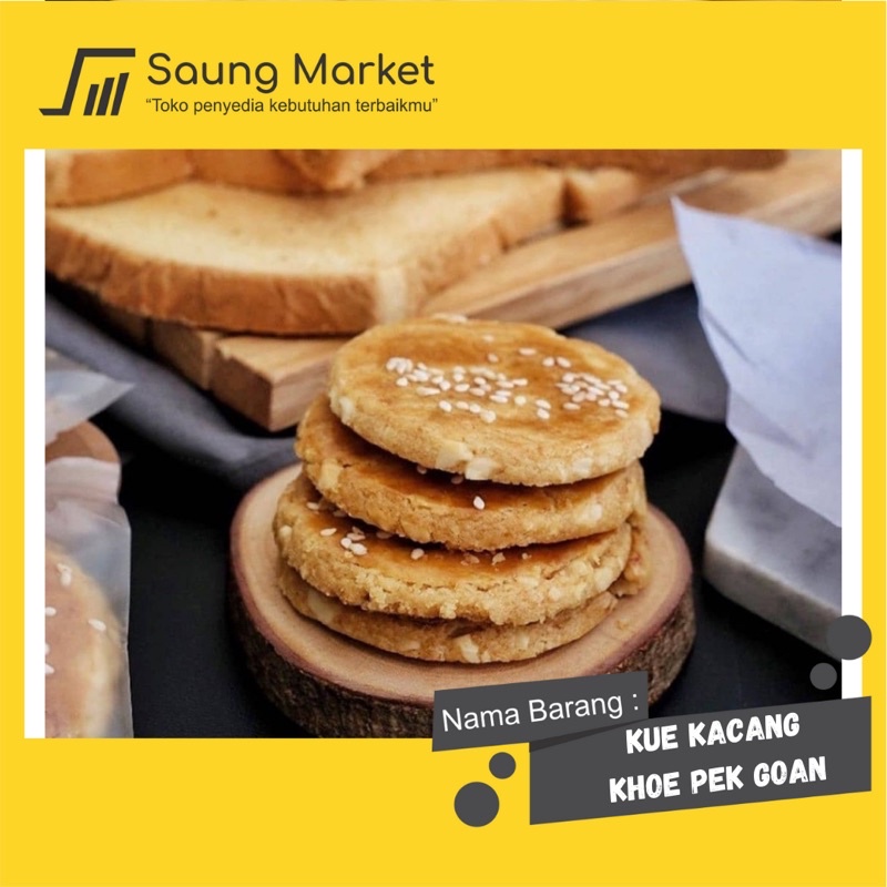 

Kue Kacang | Oleh Oleh Bandung / Kue Kacang Bandung Asli Garut | Khoe Pek Goan