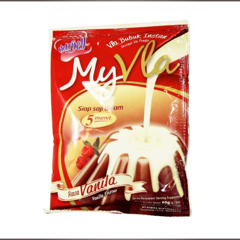 

My Vla Nutrijell 60gr myvla Vla Pudding