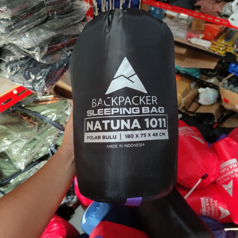 Sleeping Bag Polar Bulu Tebal BACKPACKER series NATUNA 1011 - SB BULU TEBAL