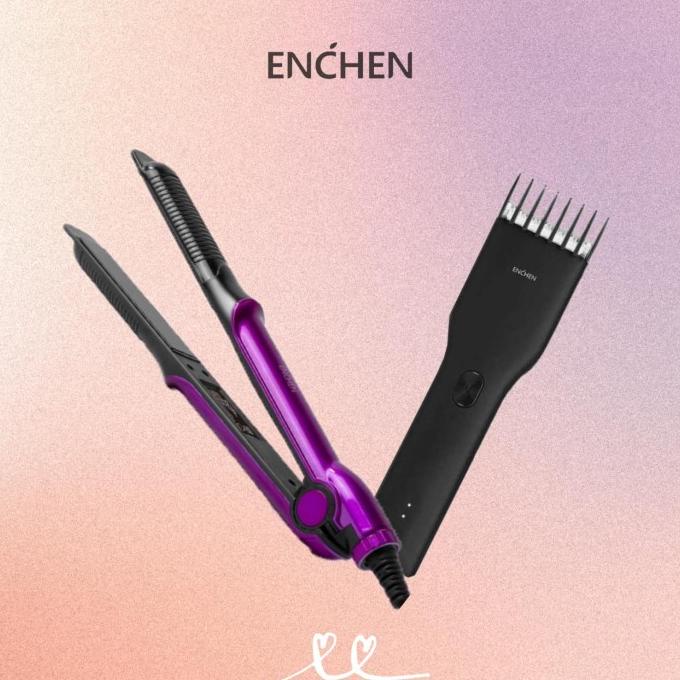 Enchen Boost Hair Clipper + Enchen EH1001 Hair Straightener