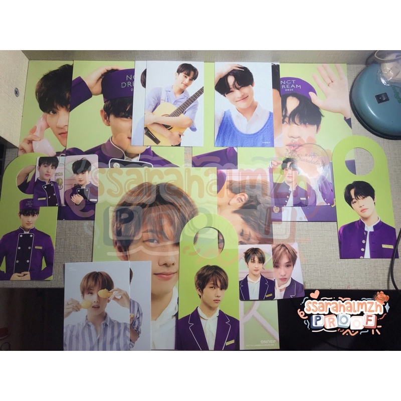 SHARING NCT DREAM SG22 Season greetings 2022 member set mark jisung chenle photocard benefit withdra