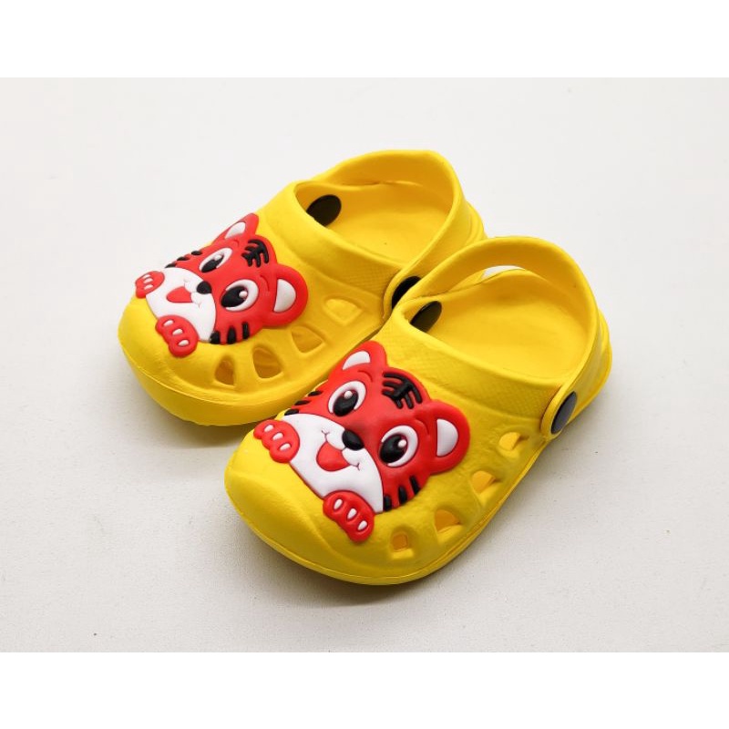 DULUX - SANDAL DULUX 008E MOTIF MACAN / SANDAL BAIM ANAK MODEL TALI BELAKANG TERLARIS /  SANDAL BAIM ANAK-ANAK / SANDAL BAIM TERMURAH / FASHIION ANAK-ANAK / SANDAL ANAK LAKI-LAKI MOTIF MACAN / SANDAL BAIM MACAN ANAK SIZE 21-26 TERBARU