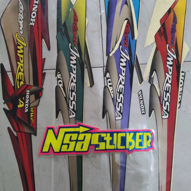 Striping motor impressa