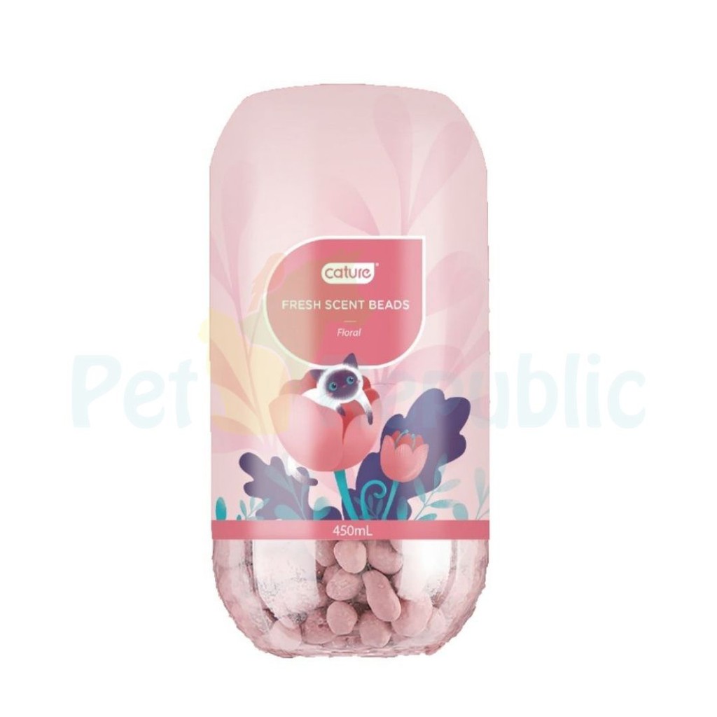 

CATURE Pewangi Pasir Kucing Cat Litter Deodorizer Bead 450ml
