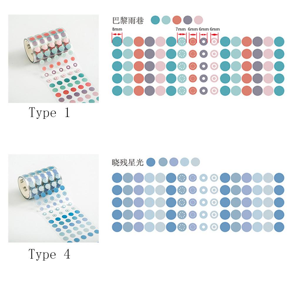 Stiker Label Washi Motif Bunga Multi Warna Untuk Dekorasi Diary / Scrapbook / Sekolah
