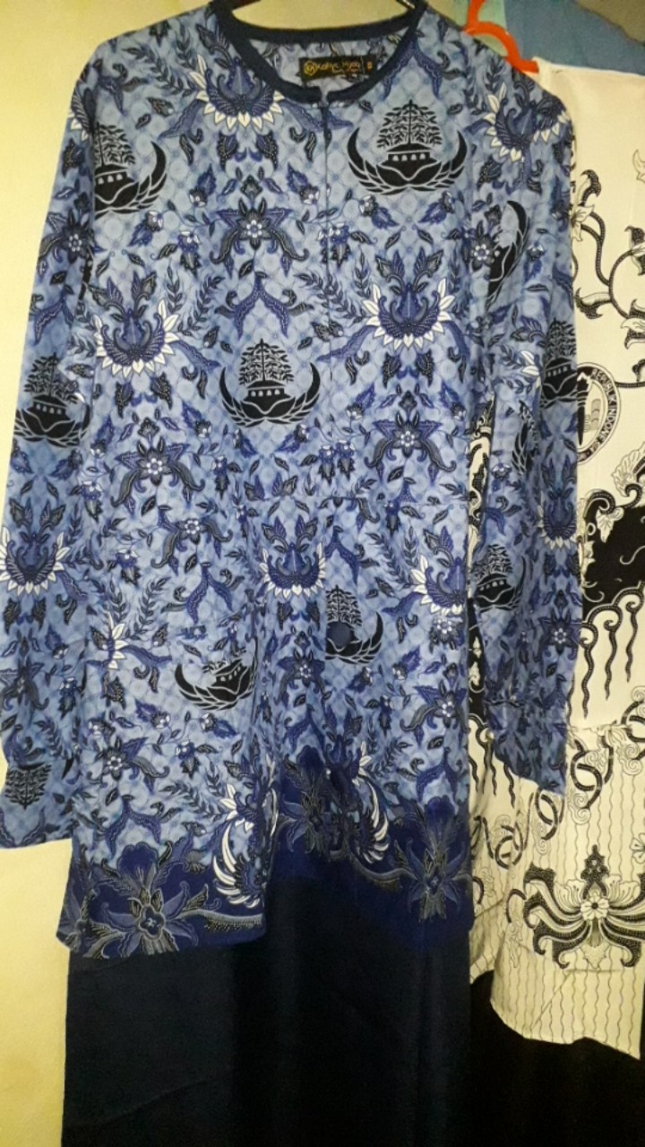 Gamis Batik Korpri Model Setelan Formal/guru/pegawai Negeri/pns/kerja