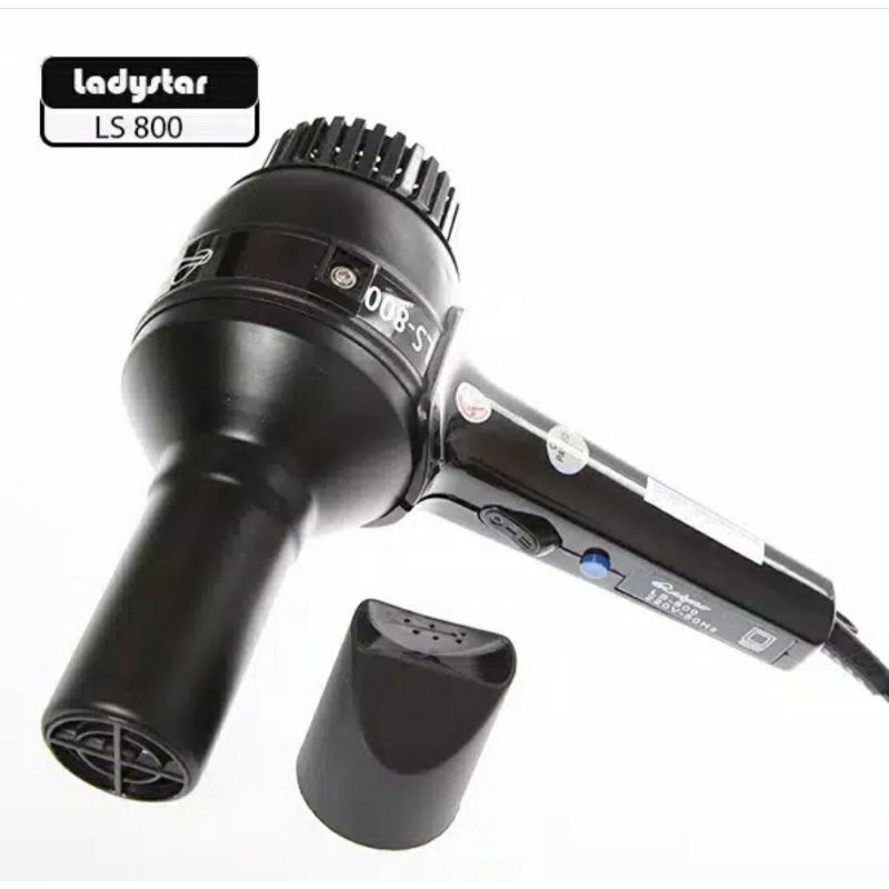 Hairdyer Rambut LADYSTAR LS 800 Alat Pengering Hair dryer Murah Bagus Panas Dingin Herdrayer Ori