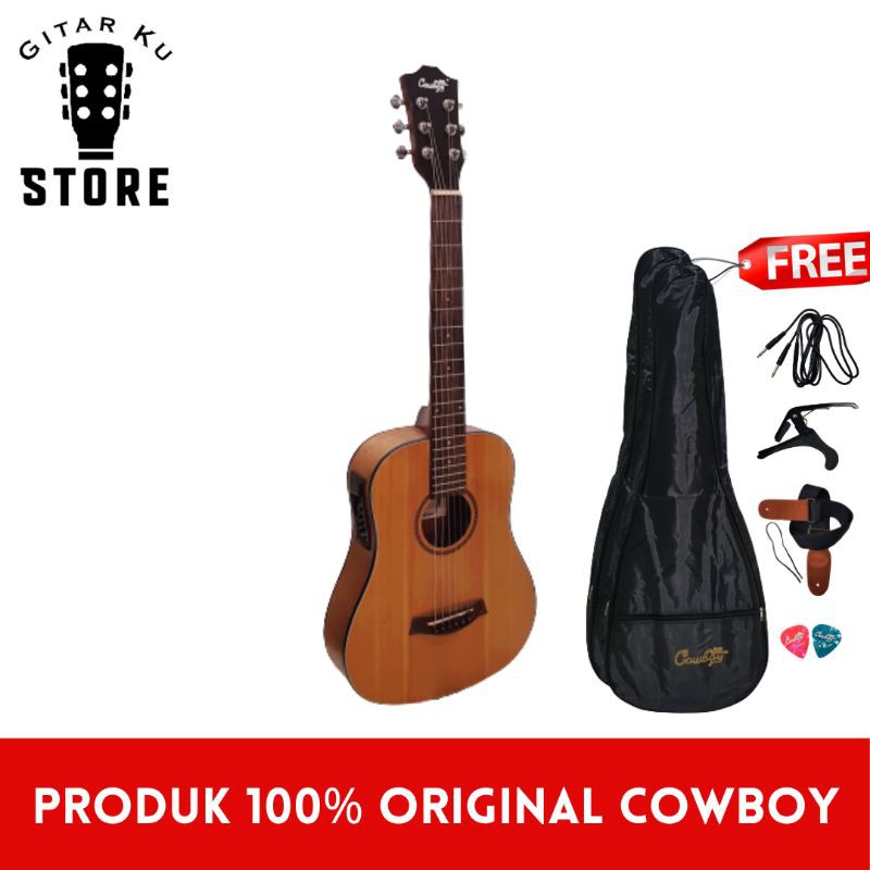 Gitar Akustik Elektrik Cowboy GW-120NA GW 120NA Original