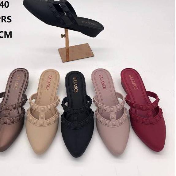 TRY Sandal Jelly Wedges Duri NINA A627 .