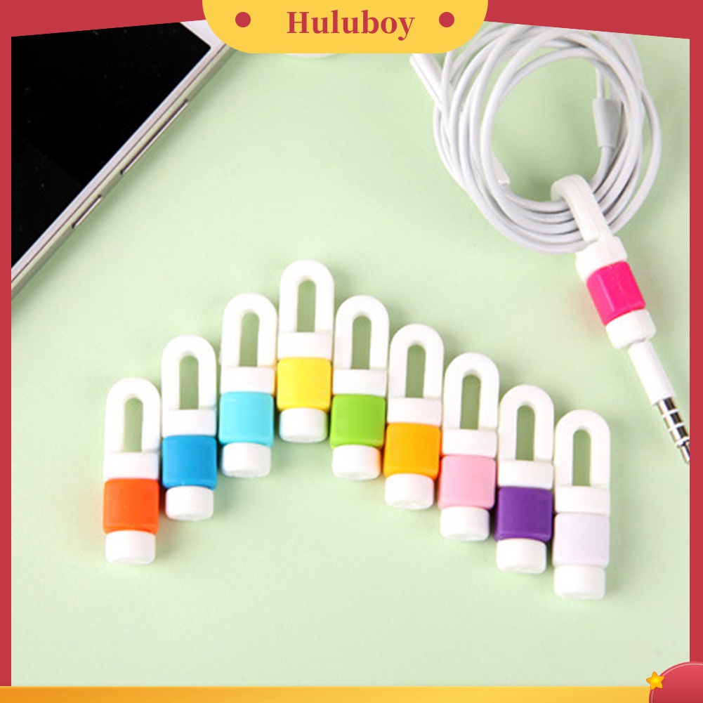 Huluboy Cover Pelindung Kabel Earphone