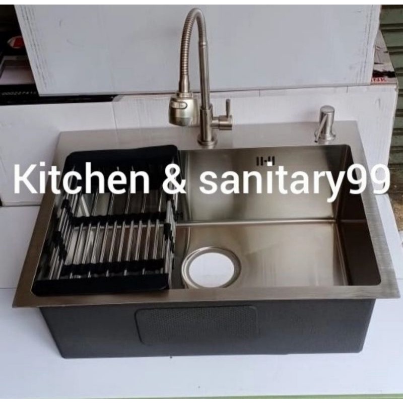 Paket kitchen sink golden hand 6045