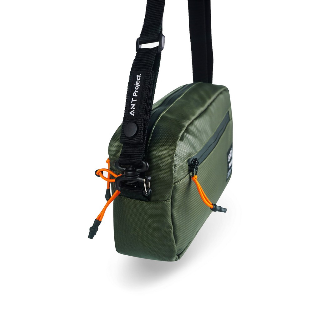 ☀ EVR X ANT ☀ Sling Bag 3in1 Anti Air Tas Handlebar Bag GREEN SPADE Selempang - Tas Stang Sepeda Waterproof.