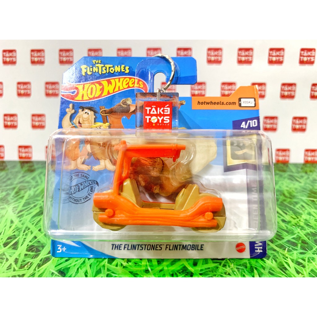 Hot Wheels Short Card HW Screen Time - The Flintstones Flintmobile