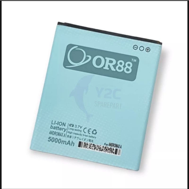 BATERAI DOUBLE POWER OR88 SMARTFREN ANDROMAX A / B / H15408 / A16C2H / A16C3H /