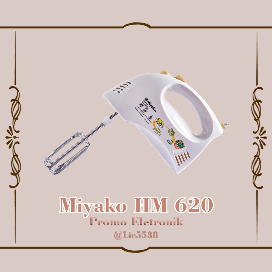 Mixer Hand Miyako HM 620 / HM620 Free Packing | Shopee