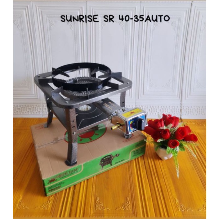 kompor cor sunrise kaki tinggi SR 40-35 auto