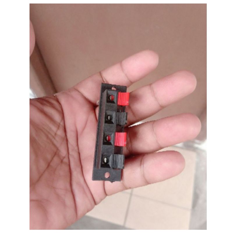 terminal output speaker 4 pin stereo untuk box amplifier y