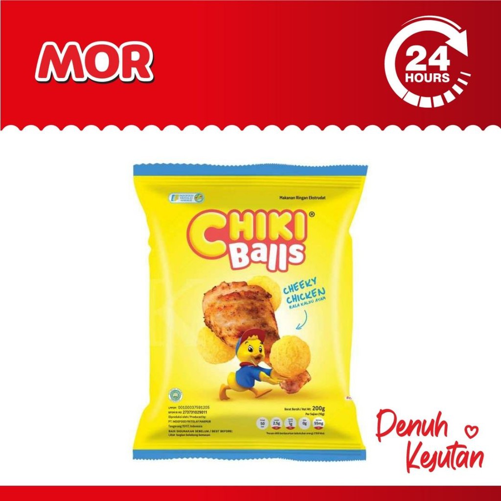 

CHIKI BALLS Cheeky Chicken Kaldu Ayam 200 gr