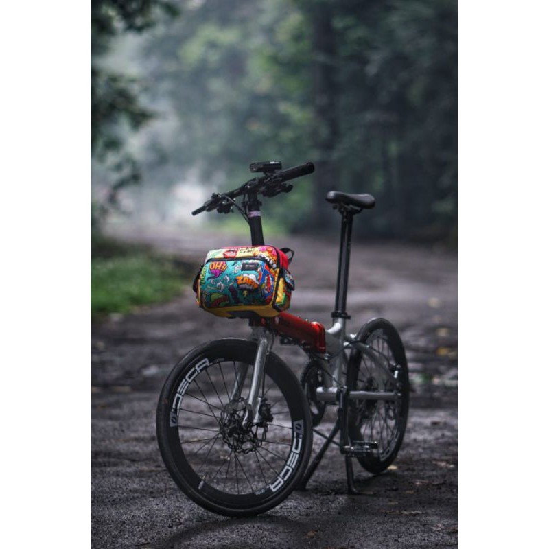 TAS SEPEDA LIPAT FRONTBLOCK BAG - COMIC SERIES