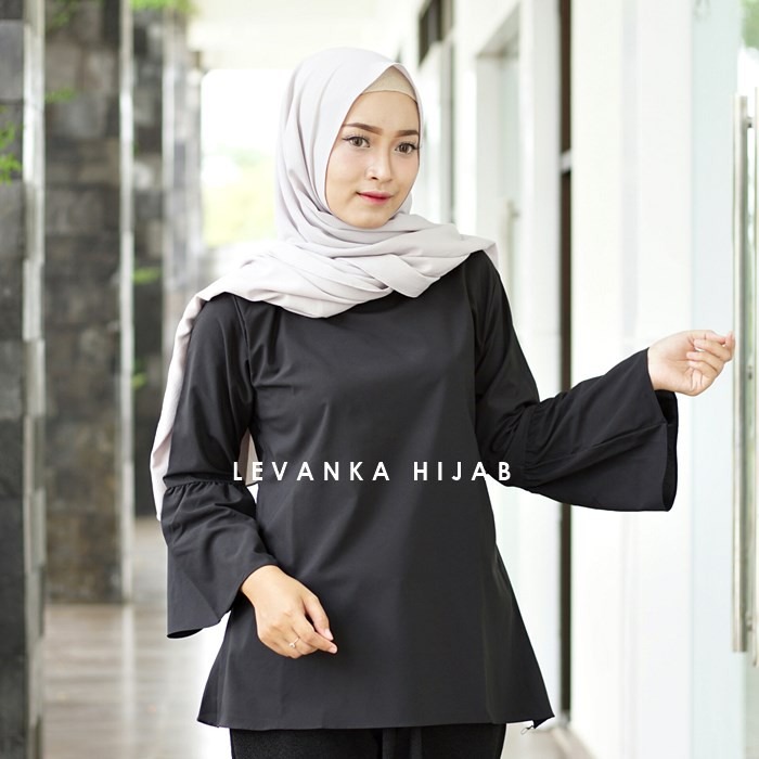 Baju atasan wanita bahan despo stretch fit to L - BKa