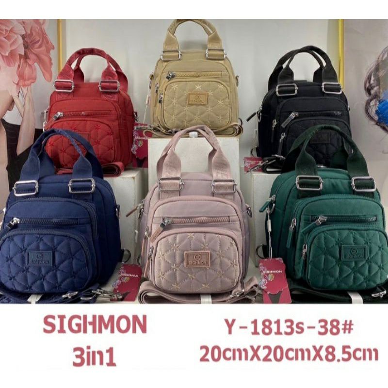 Tas chibao import bisa ransel selempang tenteng 1813s terbaru