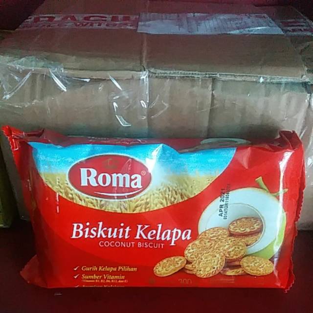 

roma biskuit kelapa