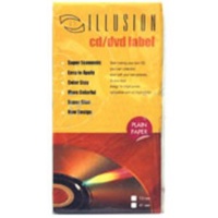 Promo kertas cover CD/DVD Label HVS Illusion diameter 15mm Berkualitas