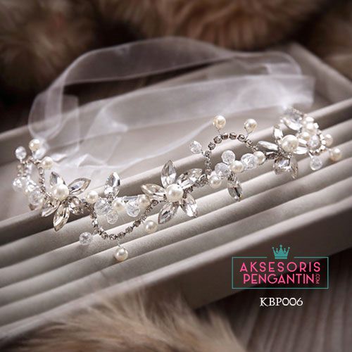 [STOK TERBATAS] NECKLACE PENGANTIN KALUNG PESTA AKSESORIS WEDDING PUTIH KBP006
