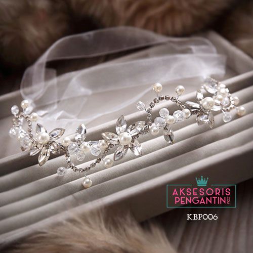 [STOK TERBATAS] NECKLACE PENGANTIN KALUNG PESTA AKSESORIS WEDDING PUTIH KBP006