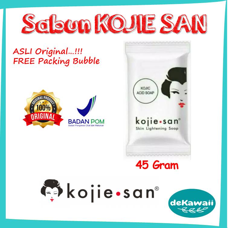 Kojie San Kojisan KOJIESAN Sabun Pemutih Kojic Acid Soap 45 gram - ASLI ORIGINAL