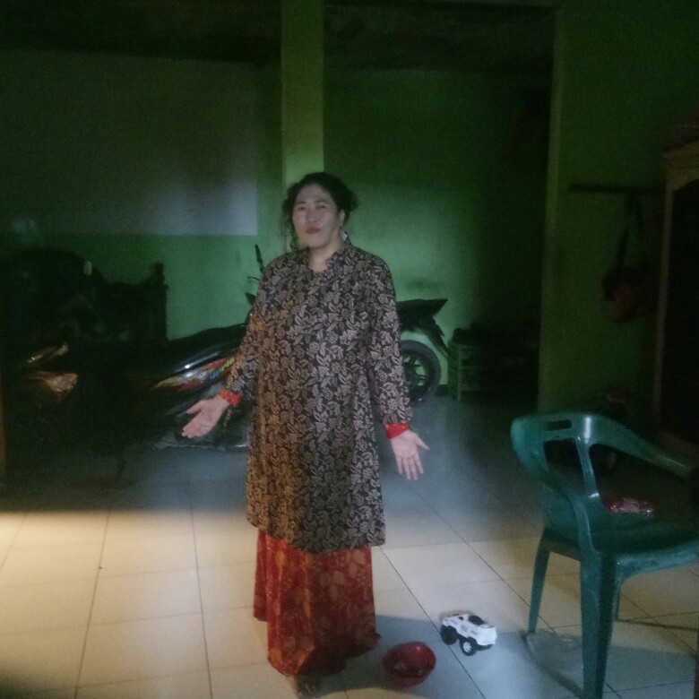 Tunik Batik Jumbo Ld 120 Standar Ld 104 Lawasan Coklat - Tunik Lawasan - Tunik Batik Sogan