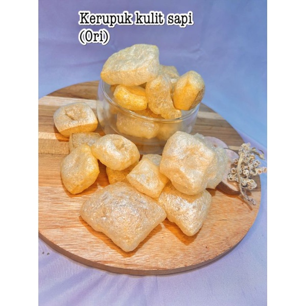 

Kerupuk Kulit Sapi Original 200 gram