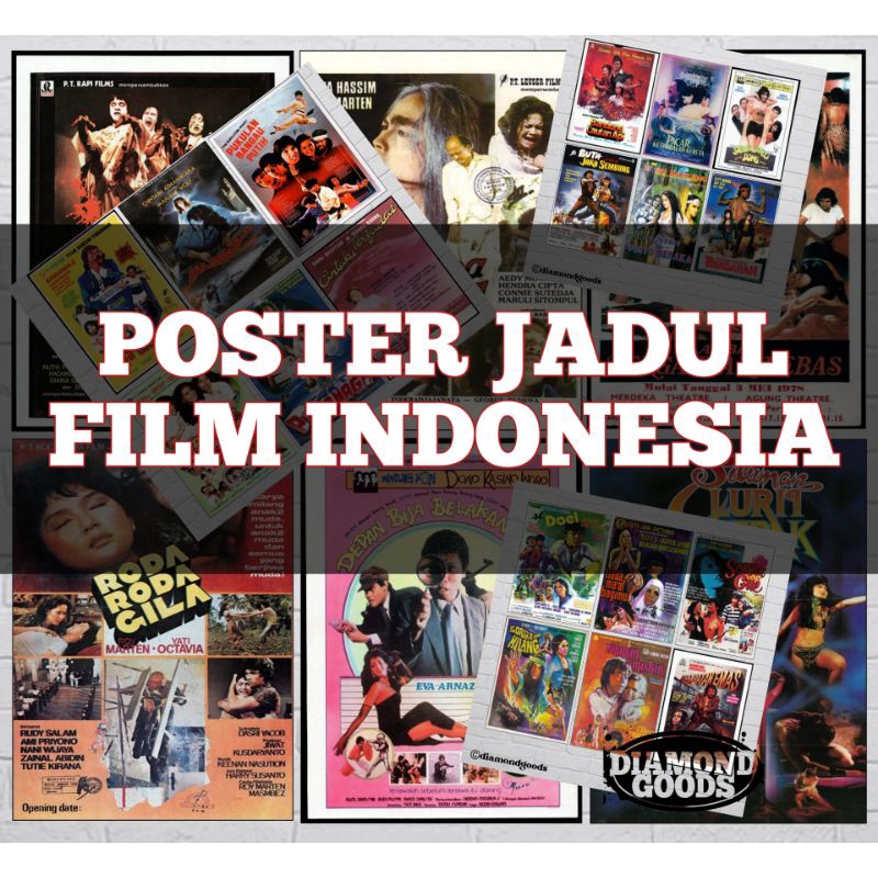 Jual Poster Aesthetic Wall Art Poster Film Jadul Indonesia Shopee Indonesia 